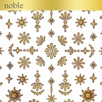 【noble】メタルパーツ2(ゴールド)(ジェル専用)