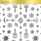 【noble】メタルパーツ2(シルバー)(ジェル専用)