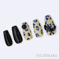 [40%OFF][公式限定] MEGU NAIL プロデュース MEGUレオパード BLUE(ブルー)