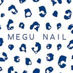 [40%OFF][公式限定] MEGU NAIL プロデュース MEGUレオパード BLUE(ブルー)