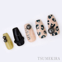 [40%OFF][公式限定] MEGU NAIL プロデュース MEGUレオパード GREEN(グリーン)